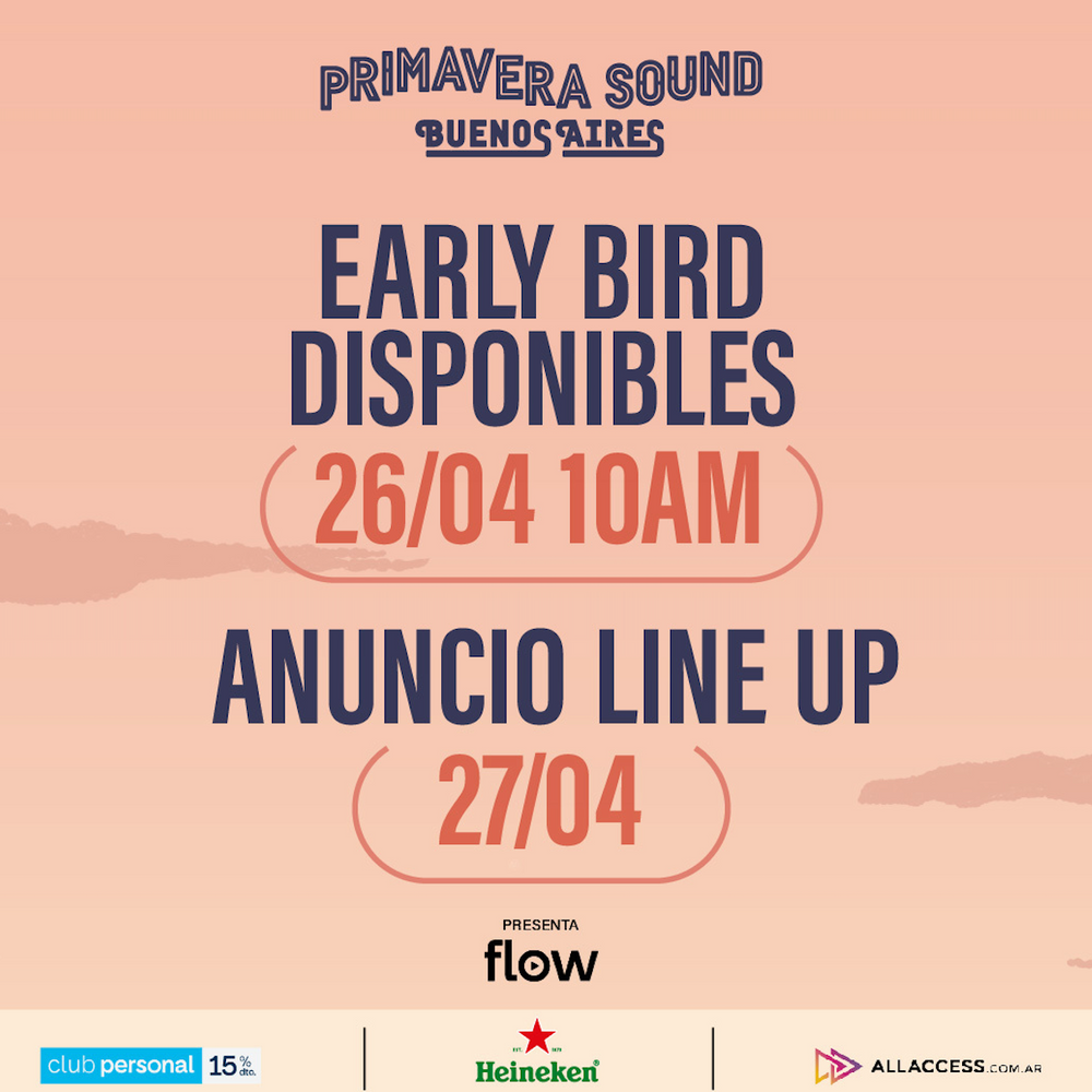 Primavera Sound 2022 Buenos Aires