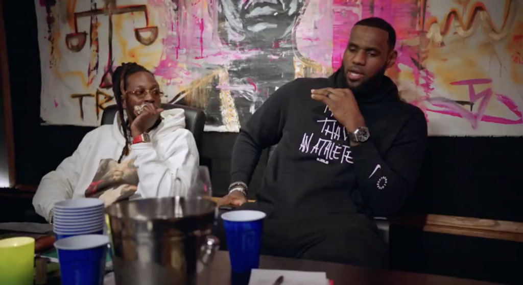 En “Rap Or Go To The League”, padrino de 2 Chainz.