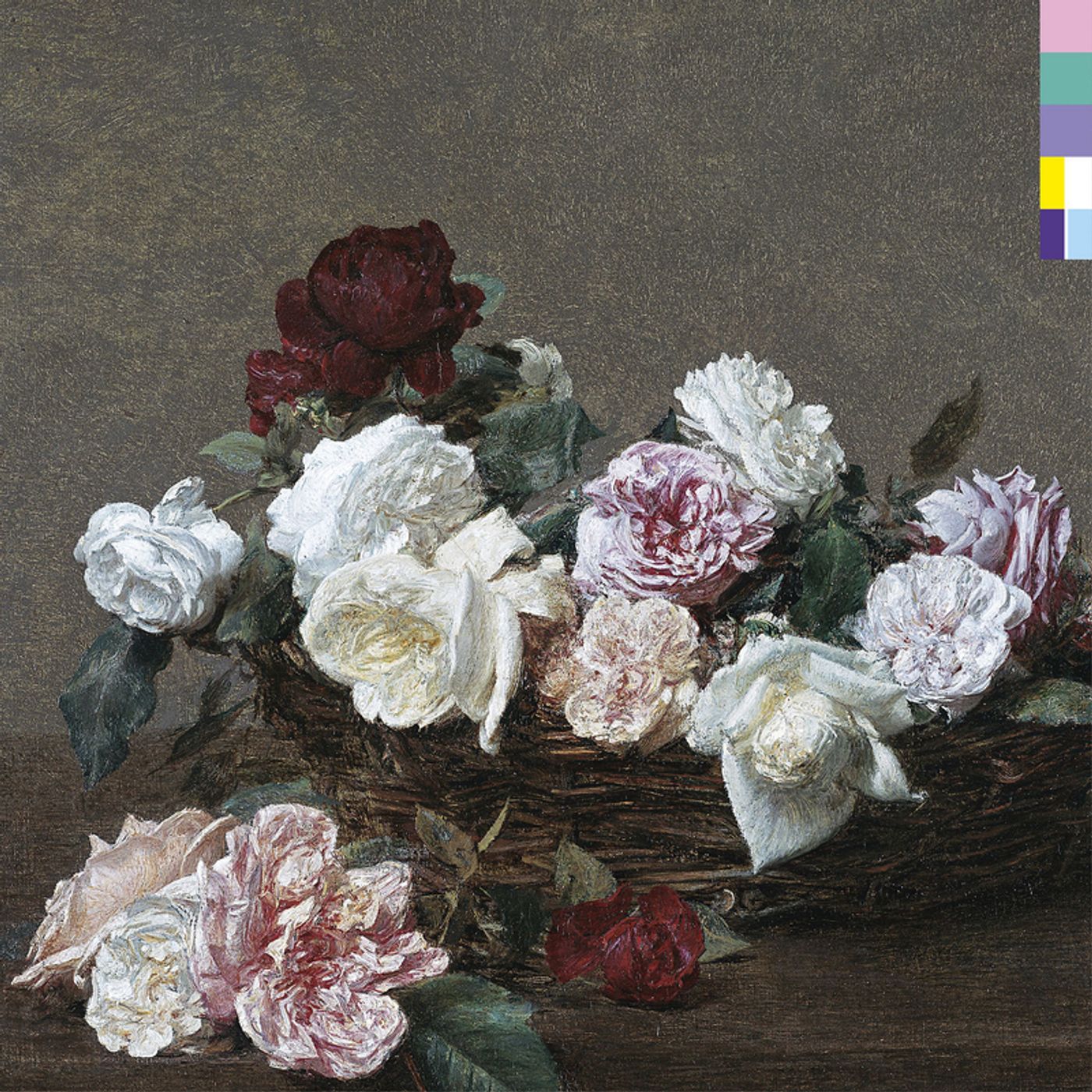 La portada de “Power, Corruption & Lies”, obra de Peter Saville a partir de una pintura de Henri Fantin-Latour.