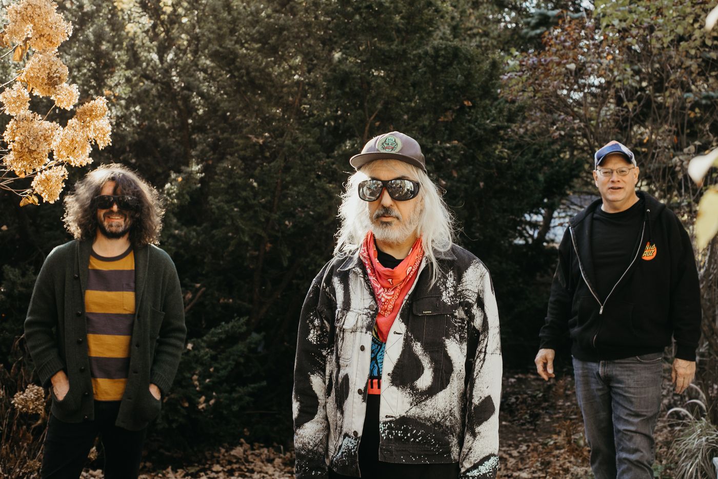 Lou Barlow, J Mascis y Murph: el dinosaurio que no cesa. Foto: Cara Totman