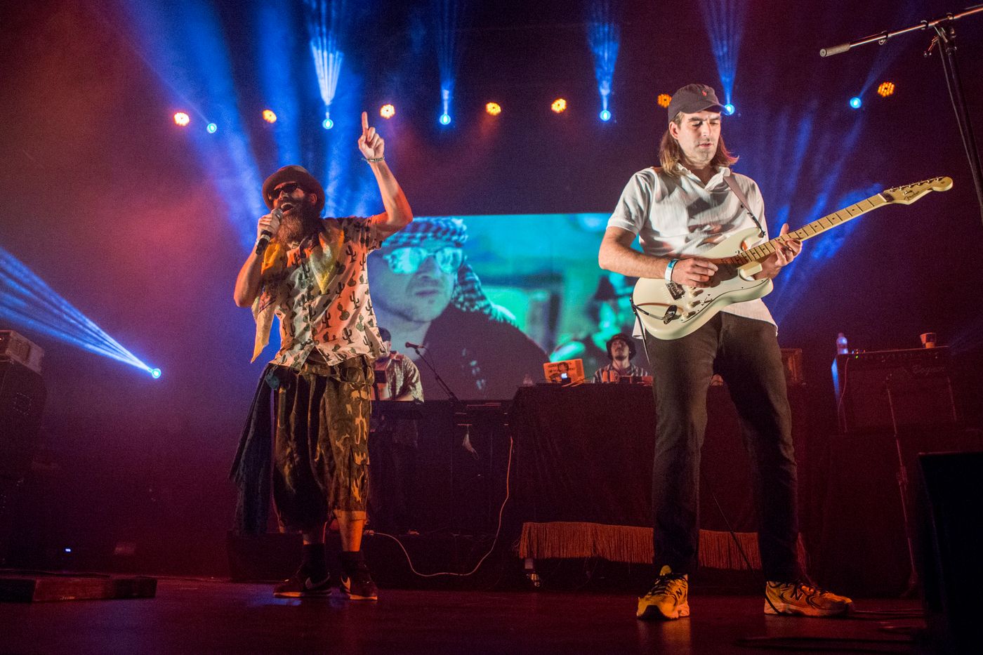 Navajazos electrónicos y melodías de resistencia. Foto: Marina Tomàs