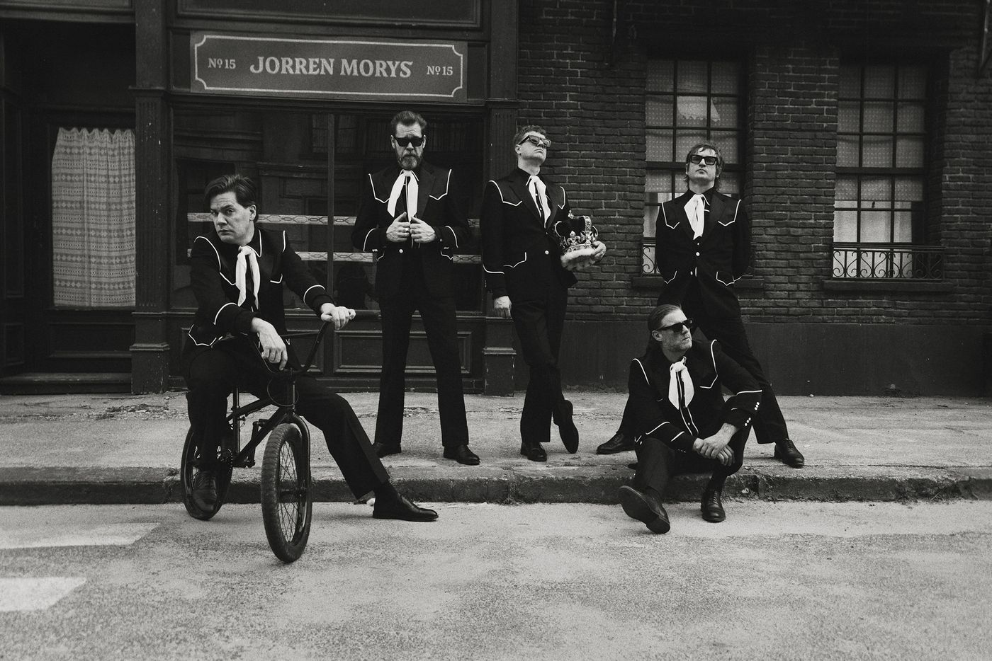 Pelle Almqvist, Vigilante Carlstroem, Nicholaus Arson, The Johan And Only y Chris Dangerous. Foto: Dean Bradshaw