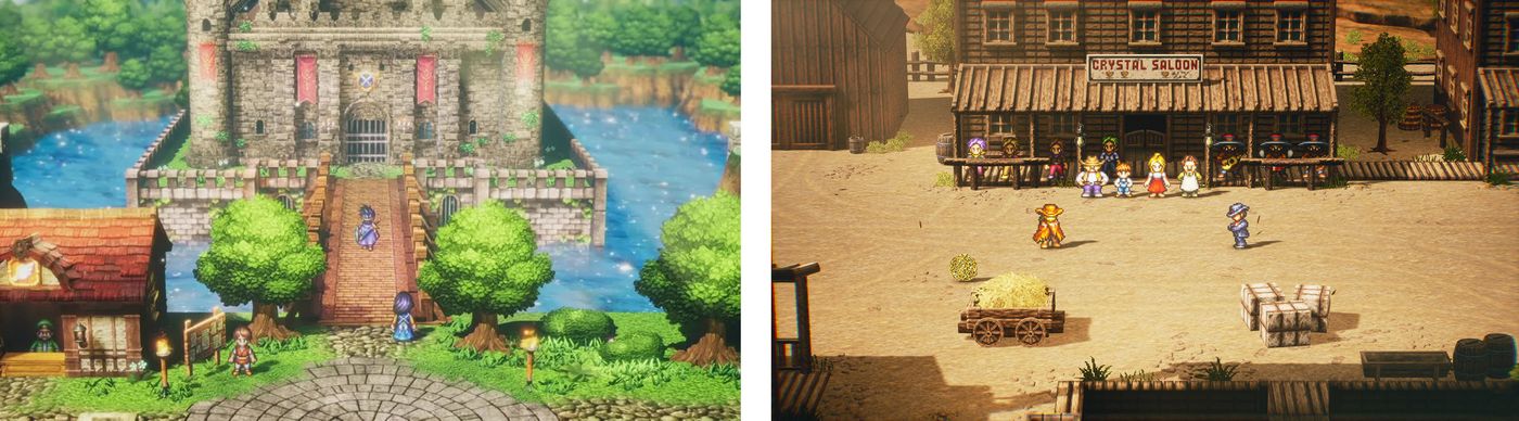 Avances de los remakes de “Dragon Quest III” y “Live A Live”.