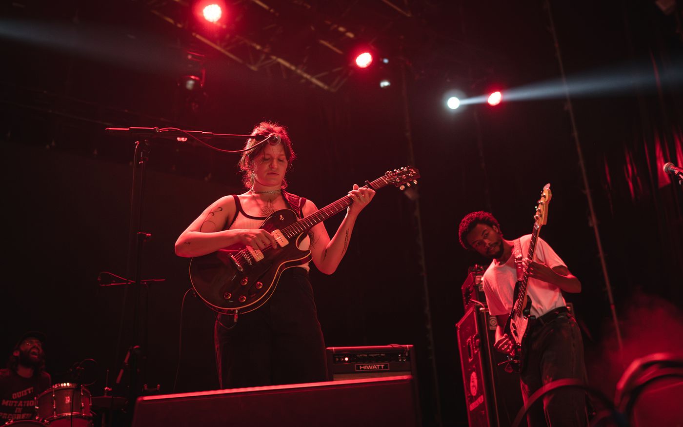 Adrianne Lenker y Justin Felton: Big Thief en plena metamorfosis. Foto: Pablo Macías
