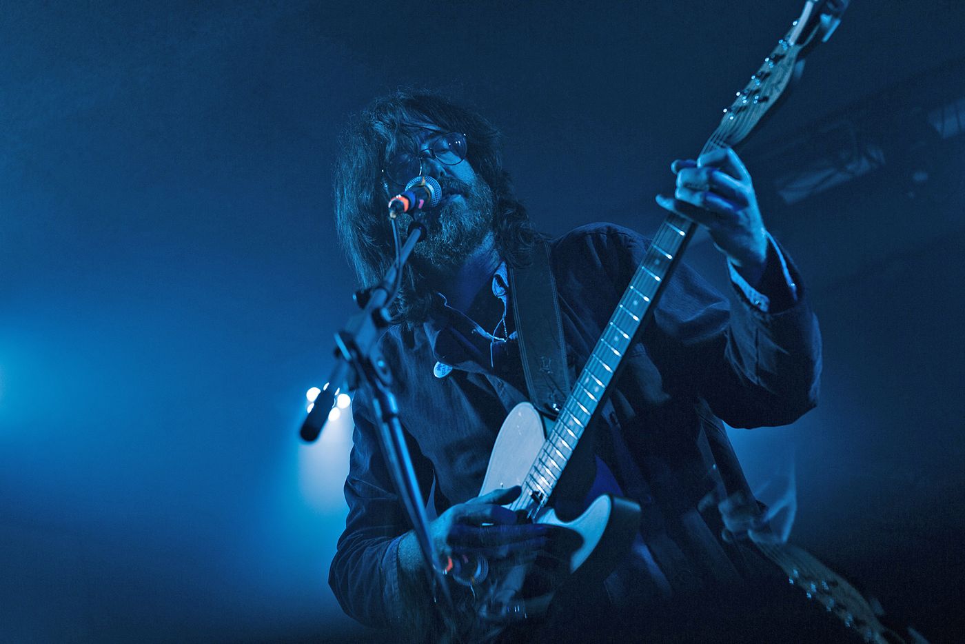 Will Sheff: dominio y control. Foto: Jokin Fernández