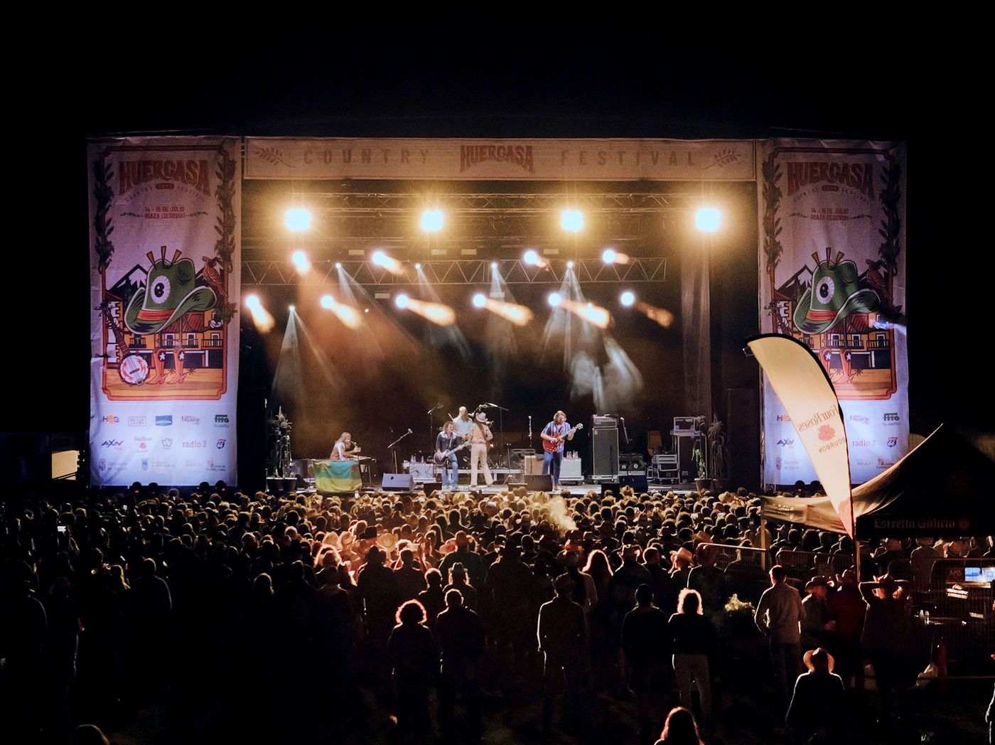 The Sheepdogs, inmersión en los setenta. Foto: festival Huercasa