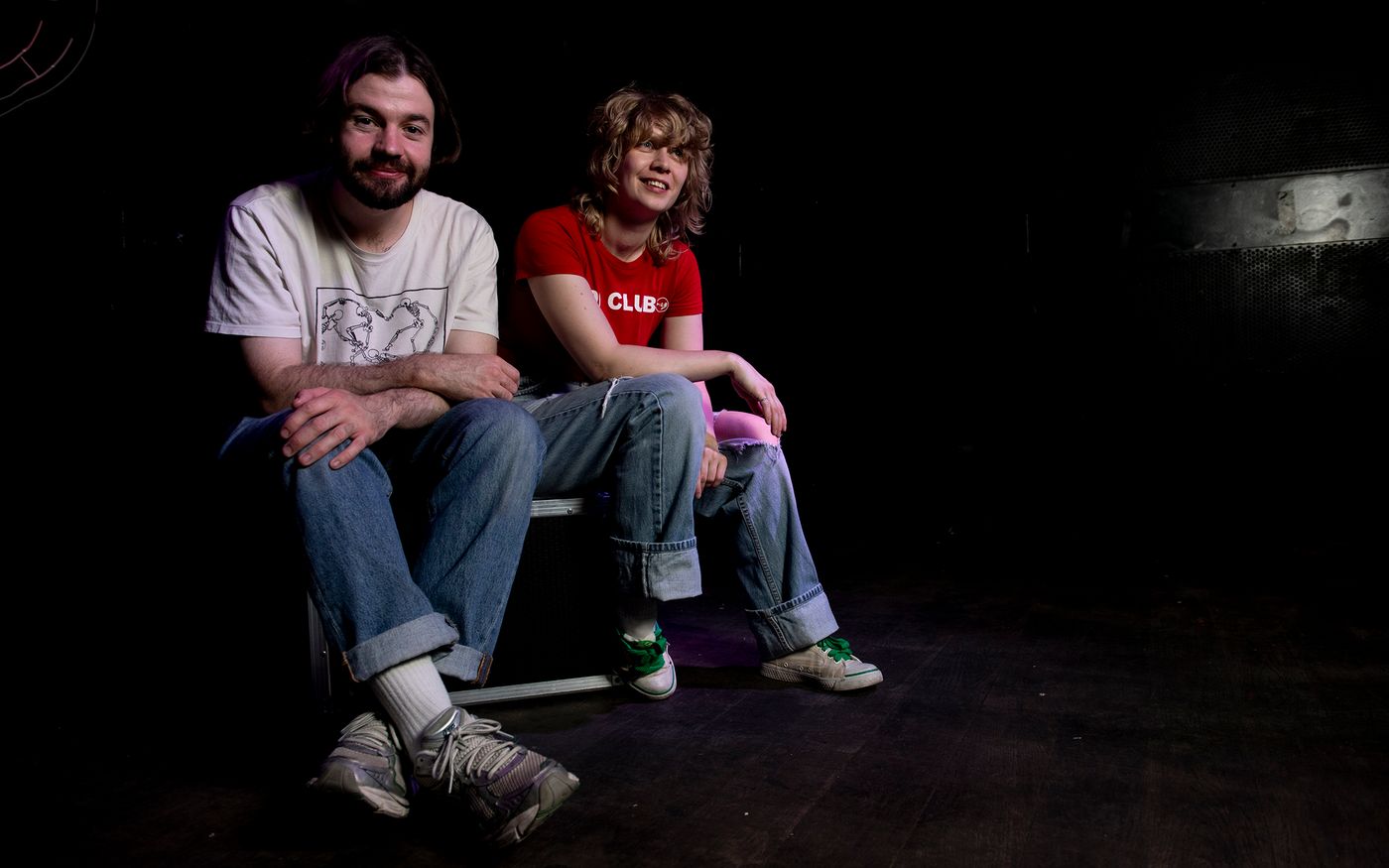 Sam Willmett y Tilly Harris. Foto: Alfredo Arias