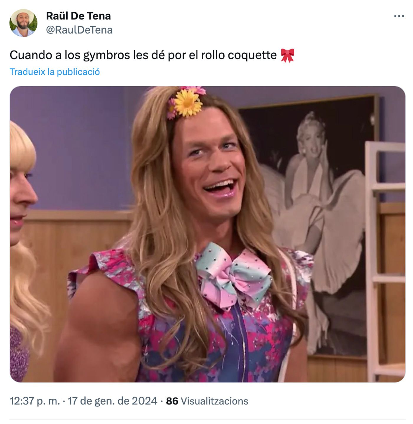 Raül de Tena apuesta por la nueva tendencia.