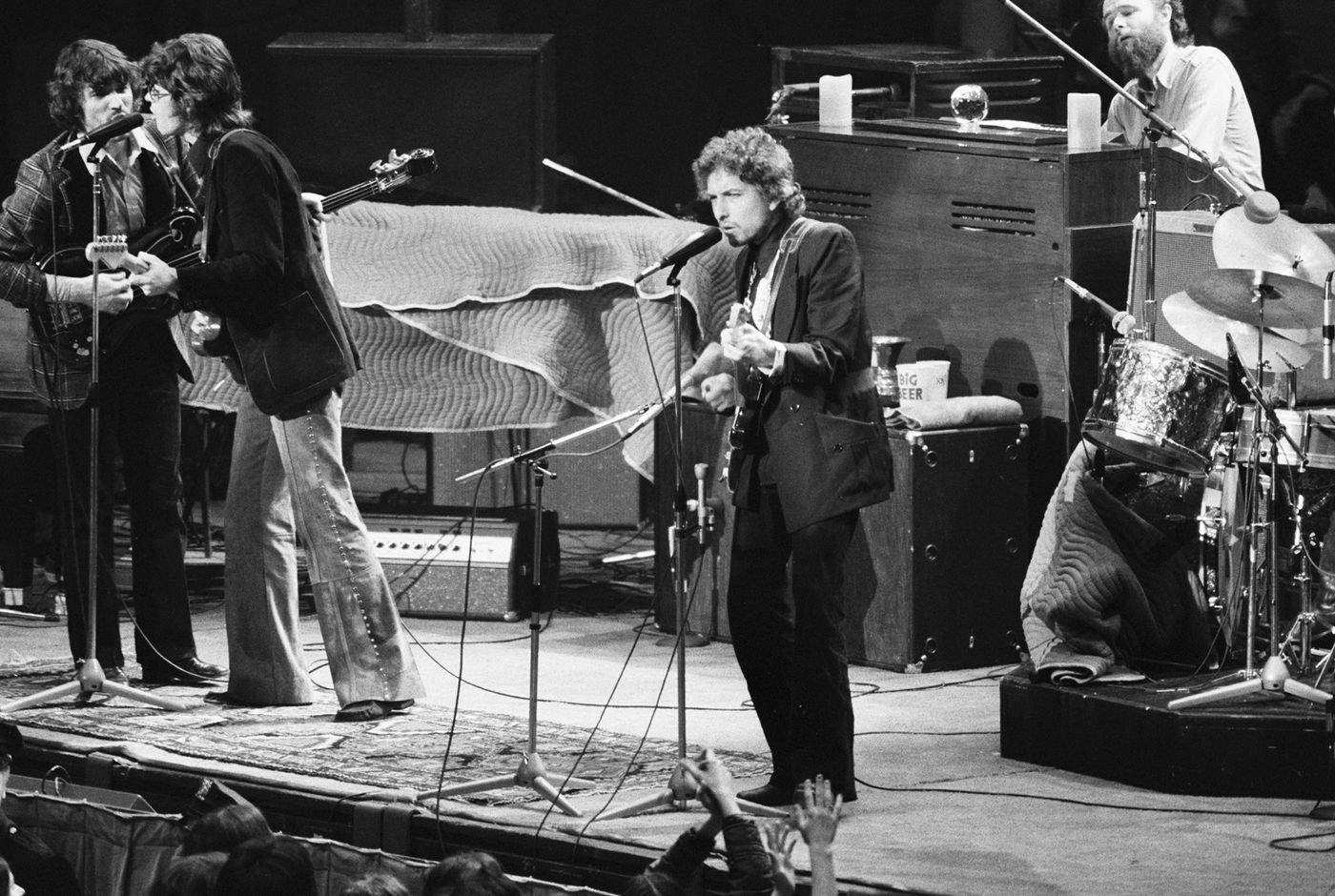 Concierto del 30 de enero de 1974 en Nueva York (Madison Square Garden). Foto: Bettmann (Getty Images)