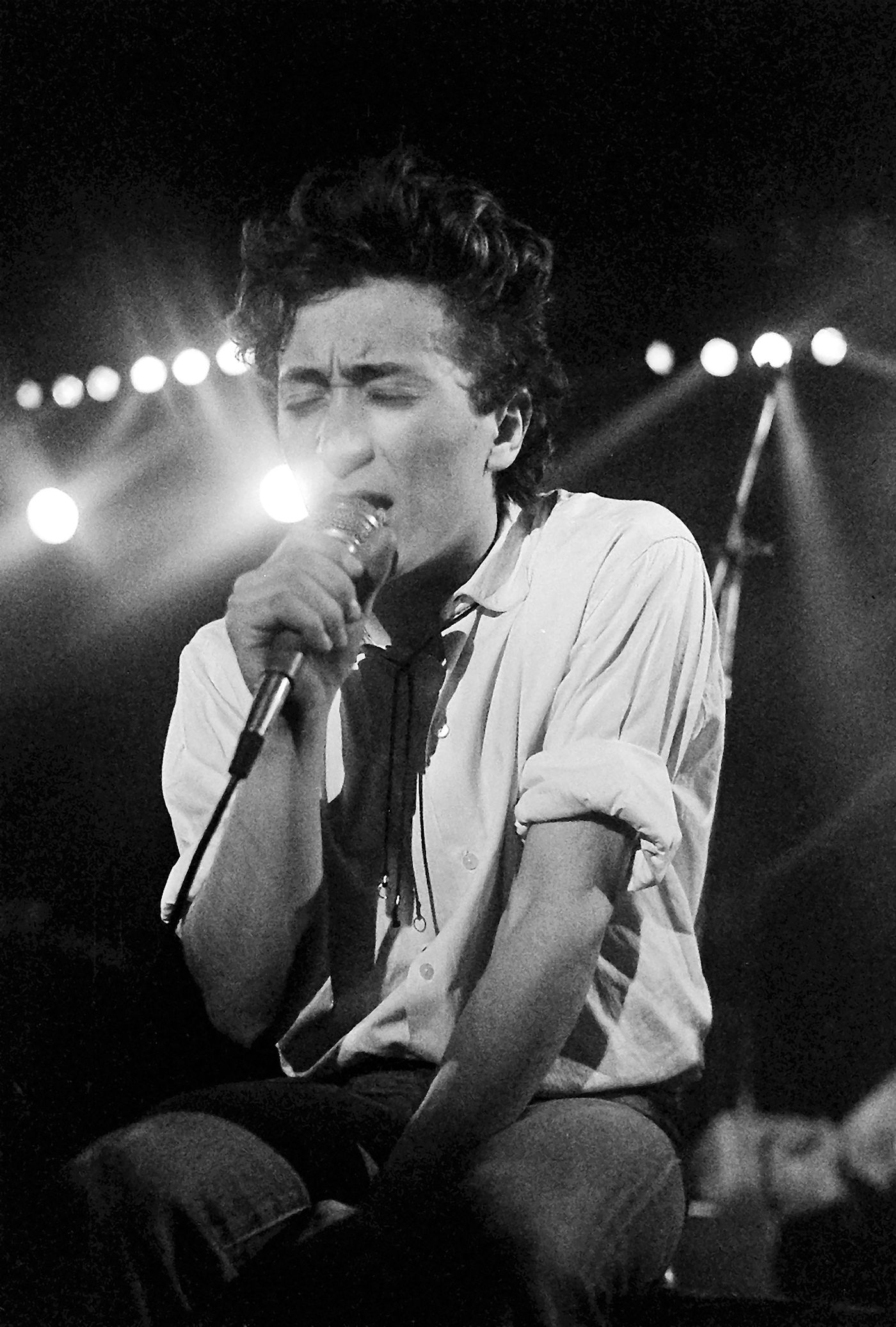 En 1983 Berrrio alternaba el final de U.H.F. con el principio de Amor a Traición. Foto: Iñaki Peman