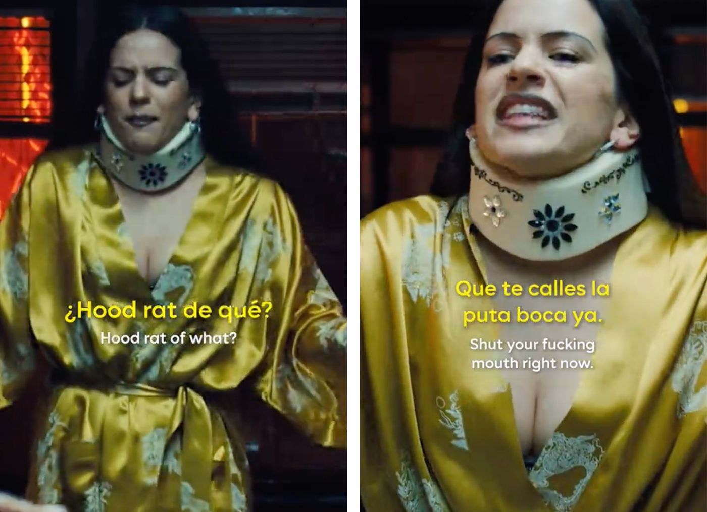 Rosalía, temperamental. <a href="https://www.tiktok.com/@hbomax/video/7635836019161435405" target="_blank"> Ver post </a>