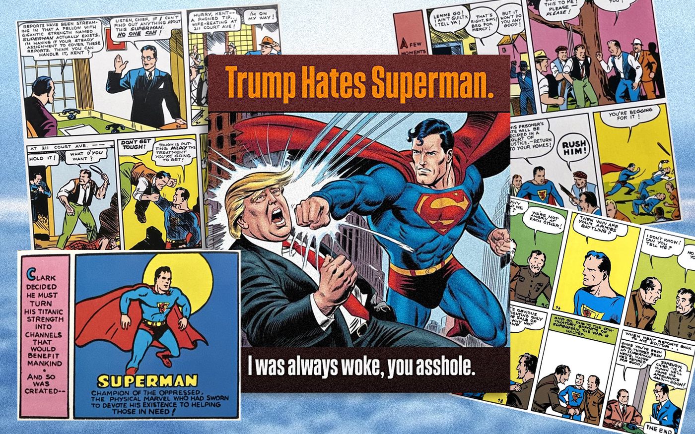 Superman contra el imperio Trump.