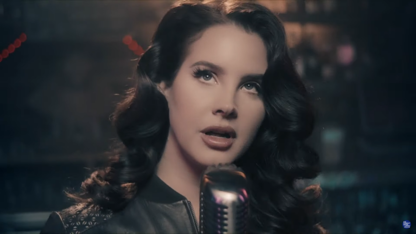Lana Del Rey, de vuelta al plató de televisión.