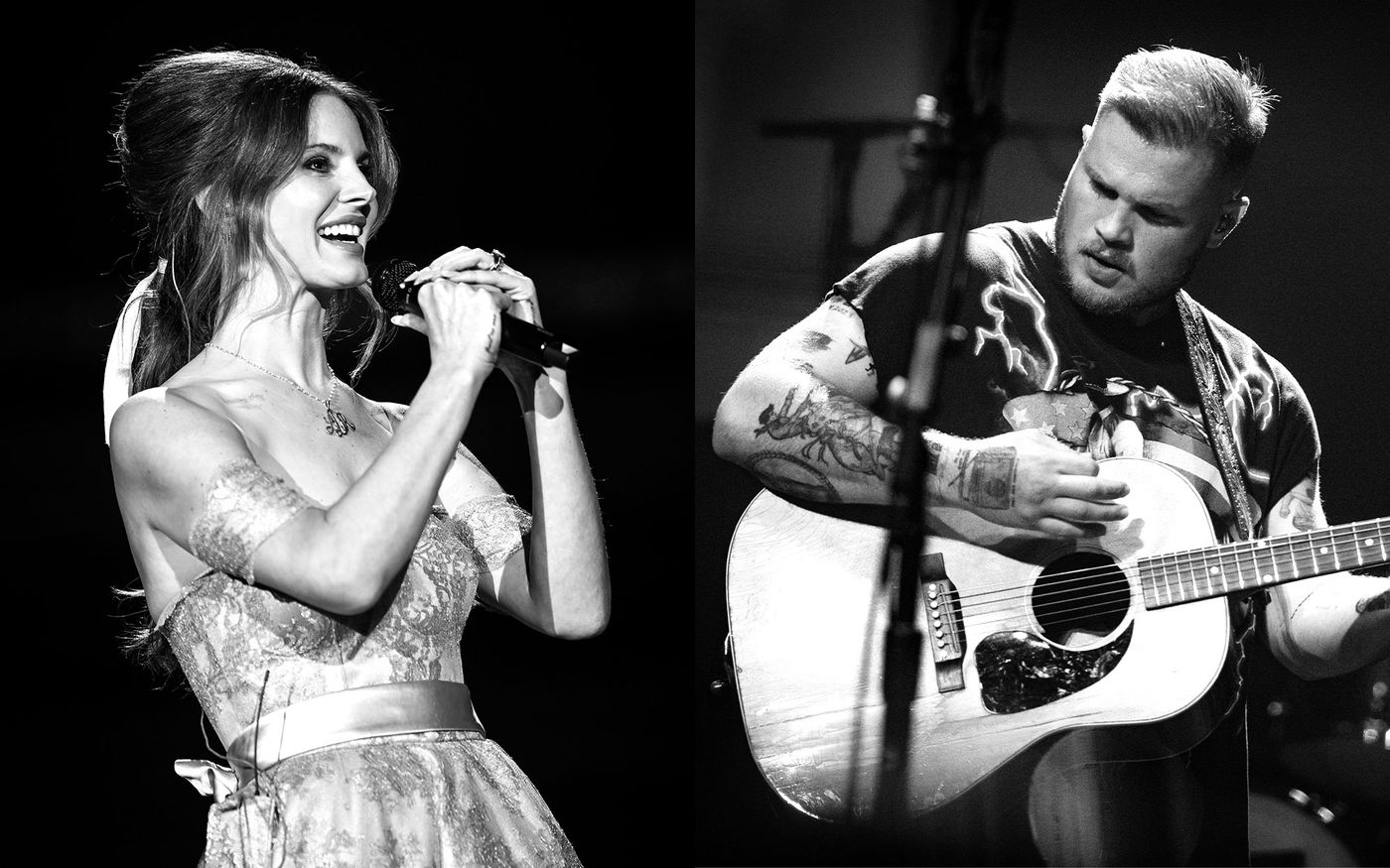 Lana & Zach: oda a los amantes. Fotos: Gareth Cattermole (Getty Images) y Juan G. Andrés
