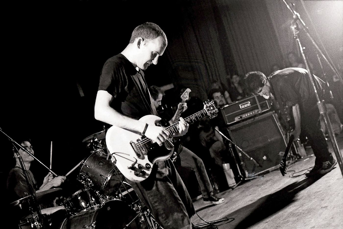 La fuerza de Fugazi, en 1993, año de “In On The Kill Taker”. Foto: Lindsay Brice (Getty Images) 