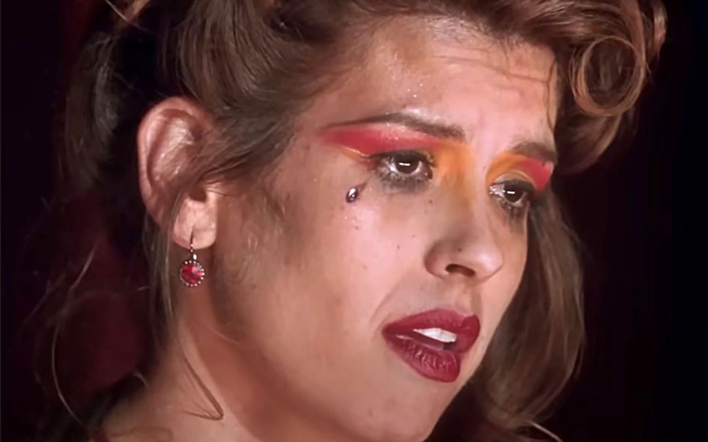 Rebekah Del Rio: llorando su pérdida.