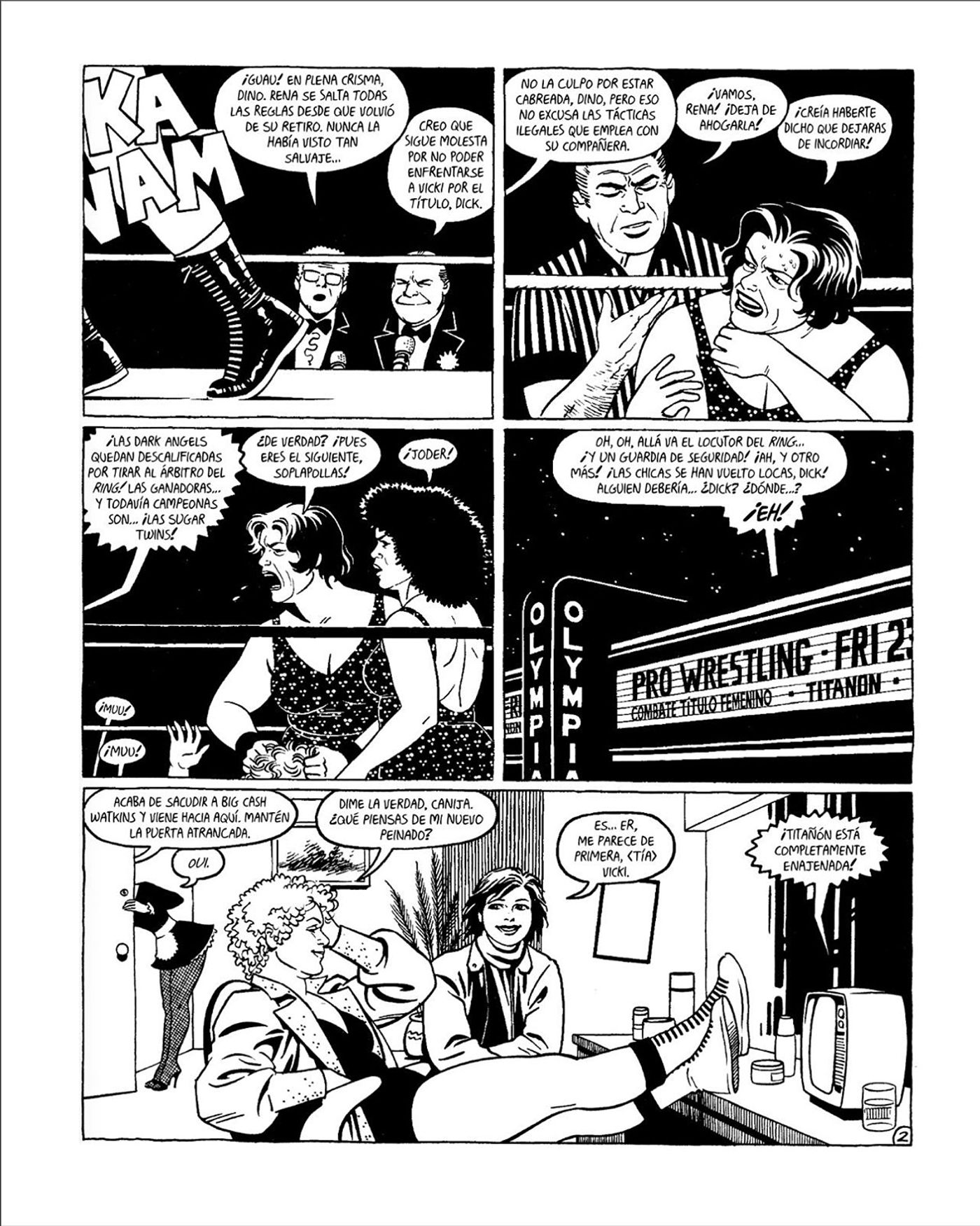 “Locas 2” de Jaime Hernandez