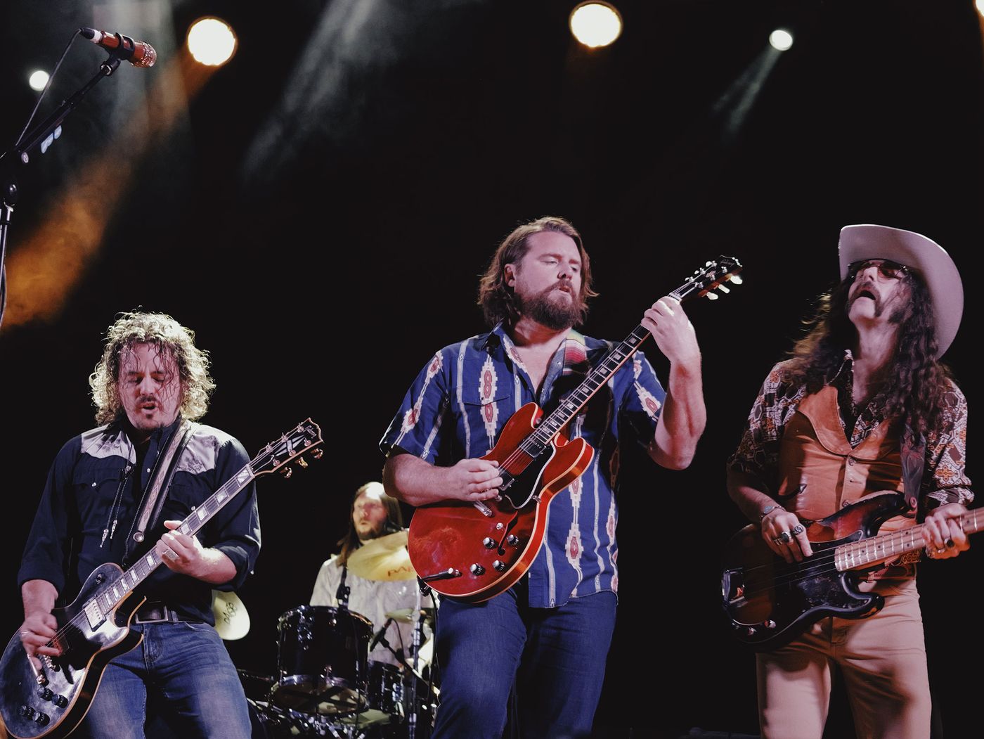 The Sheepdogs, la gran traca final. Foto: festival Huercasa