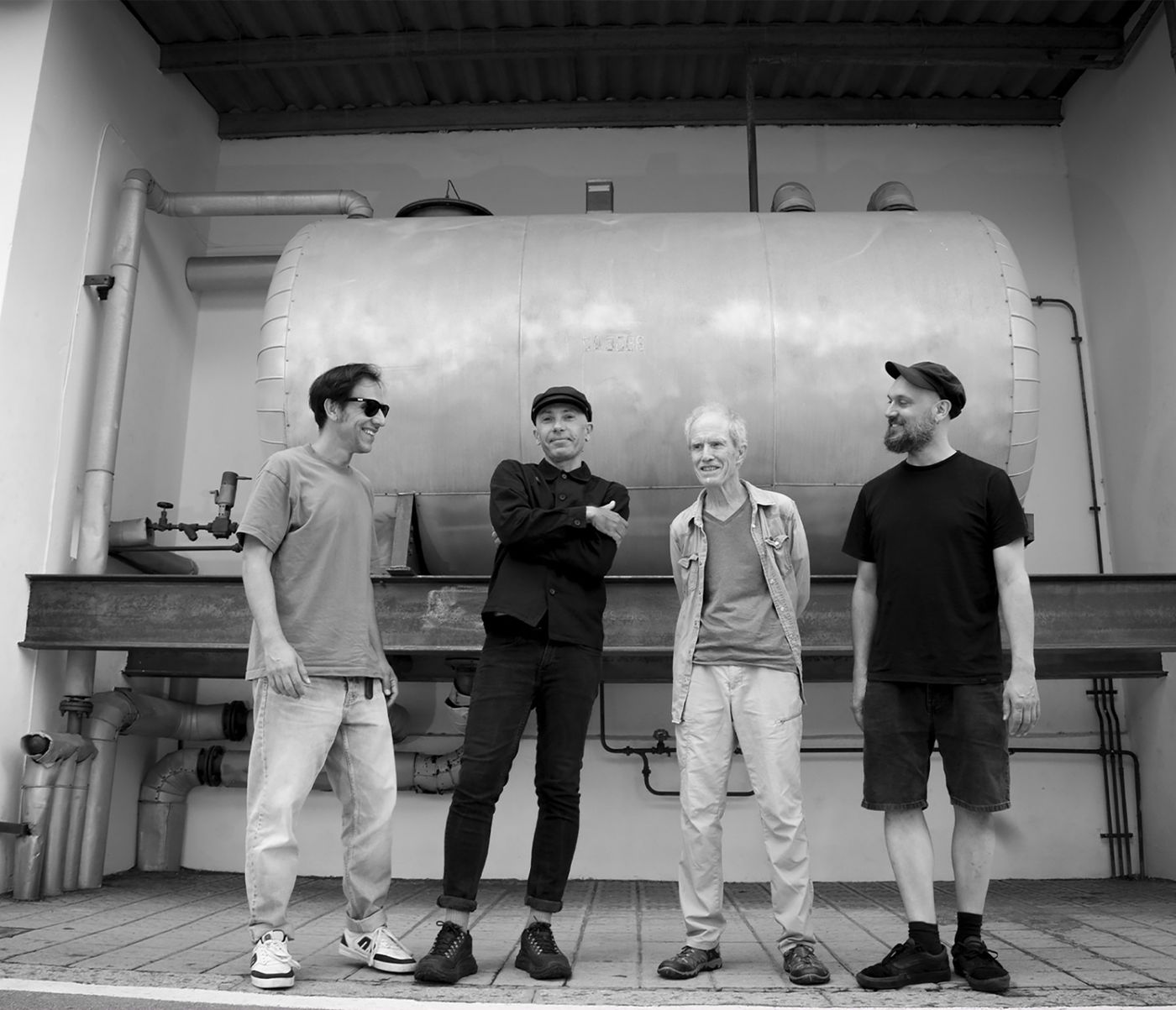 Lluís, Kike, Mark y Carles Esteban: Blood Quartet en 2025. Foto: @anitacortes_