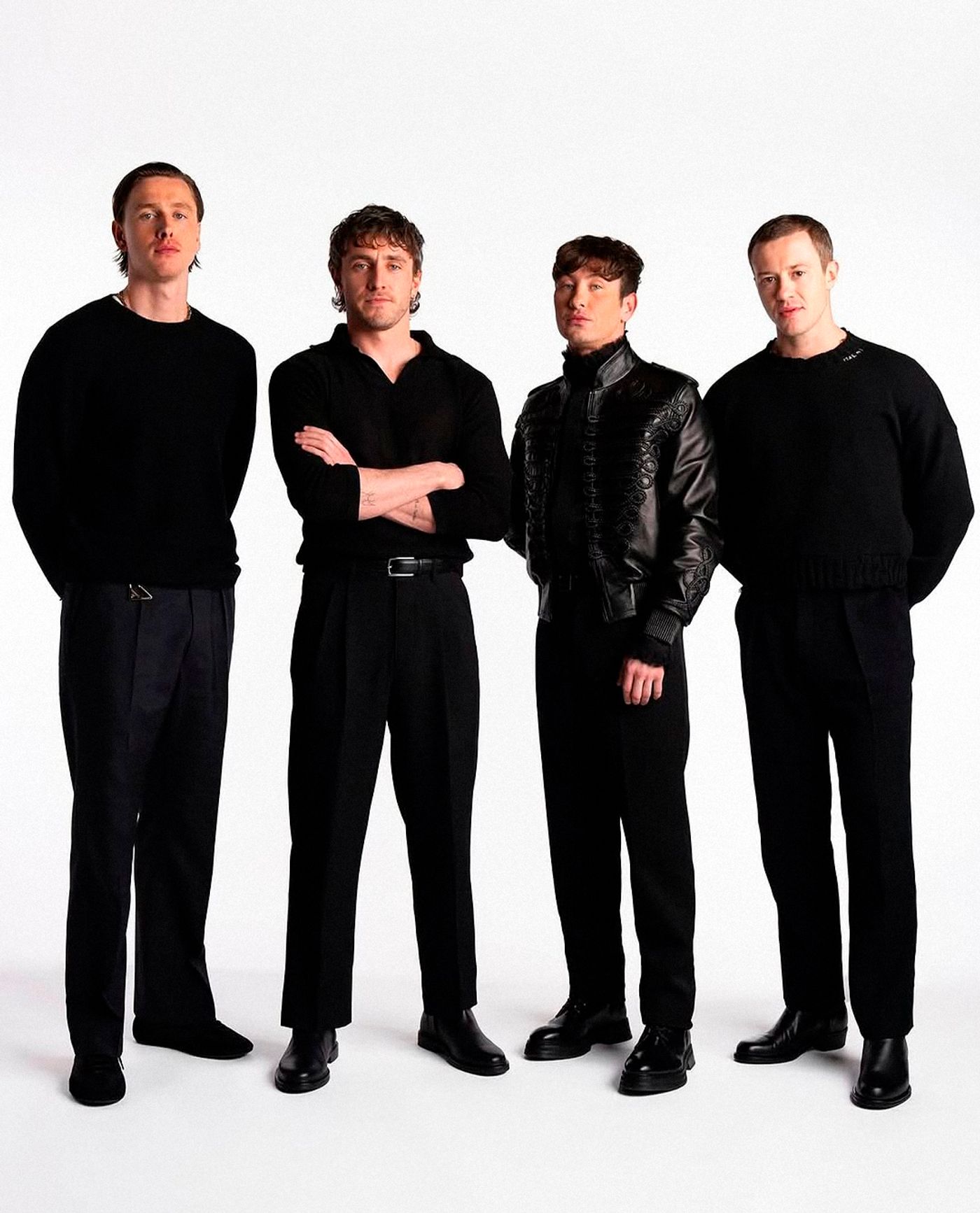 Harris Dickinson como John Lennon, Paul Mescal como Paul McCartney, Barry Keoghan como Ringo Starr y Joseph Quinn como George Harrison.