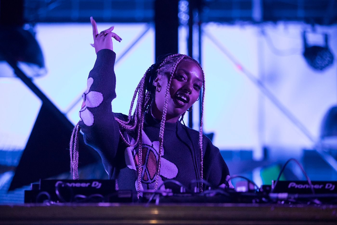 La jungla de Nia Archives. Foto: Òscar Giralt