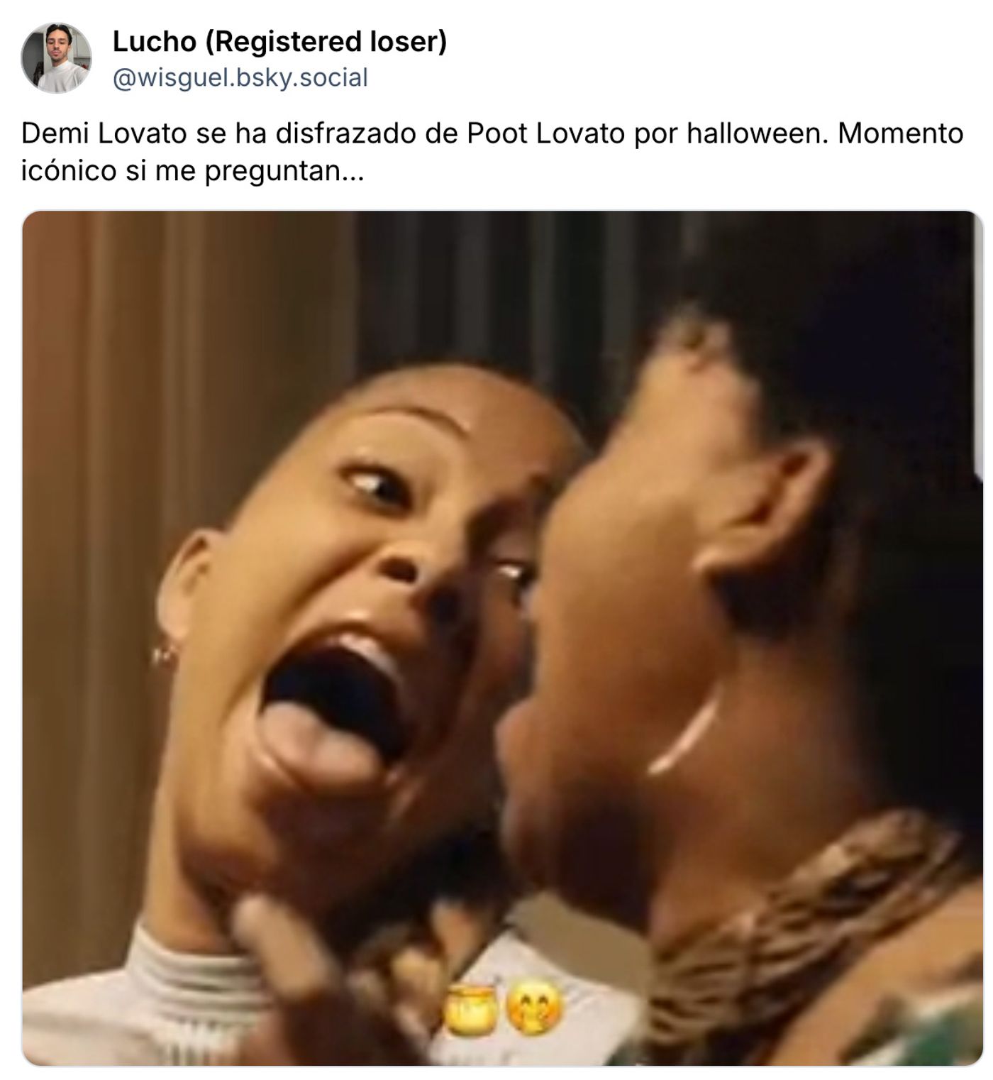 Lo bobo como excusa de diversión.<a href="https://bsky.app/profile/wisguel.bsky.social/post/3m4hajonvvk2d" target="_blank"> Ver post </a>