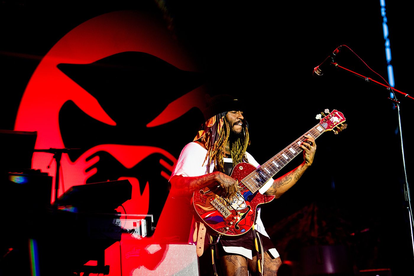 Thundercat, siempre marciano. Foto: Alfredo Arias