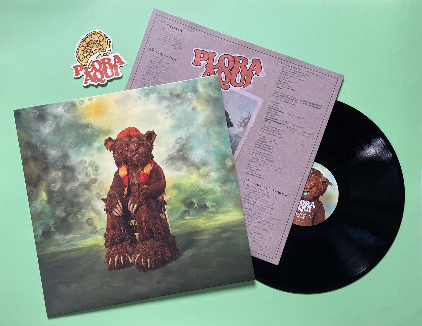 “Plora aquí” (2024), disco de Ferran Palau publicado por Hidden Track.