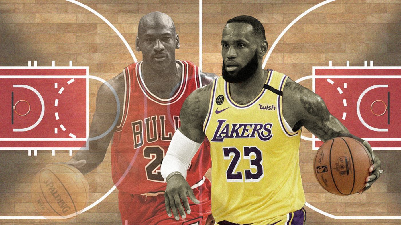 Michael Jordan vs. LeBron James.