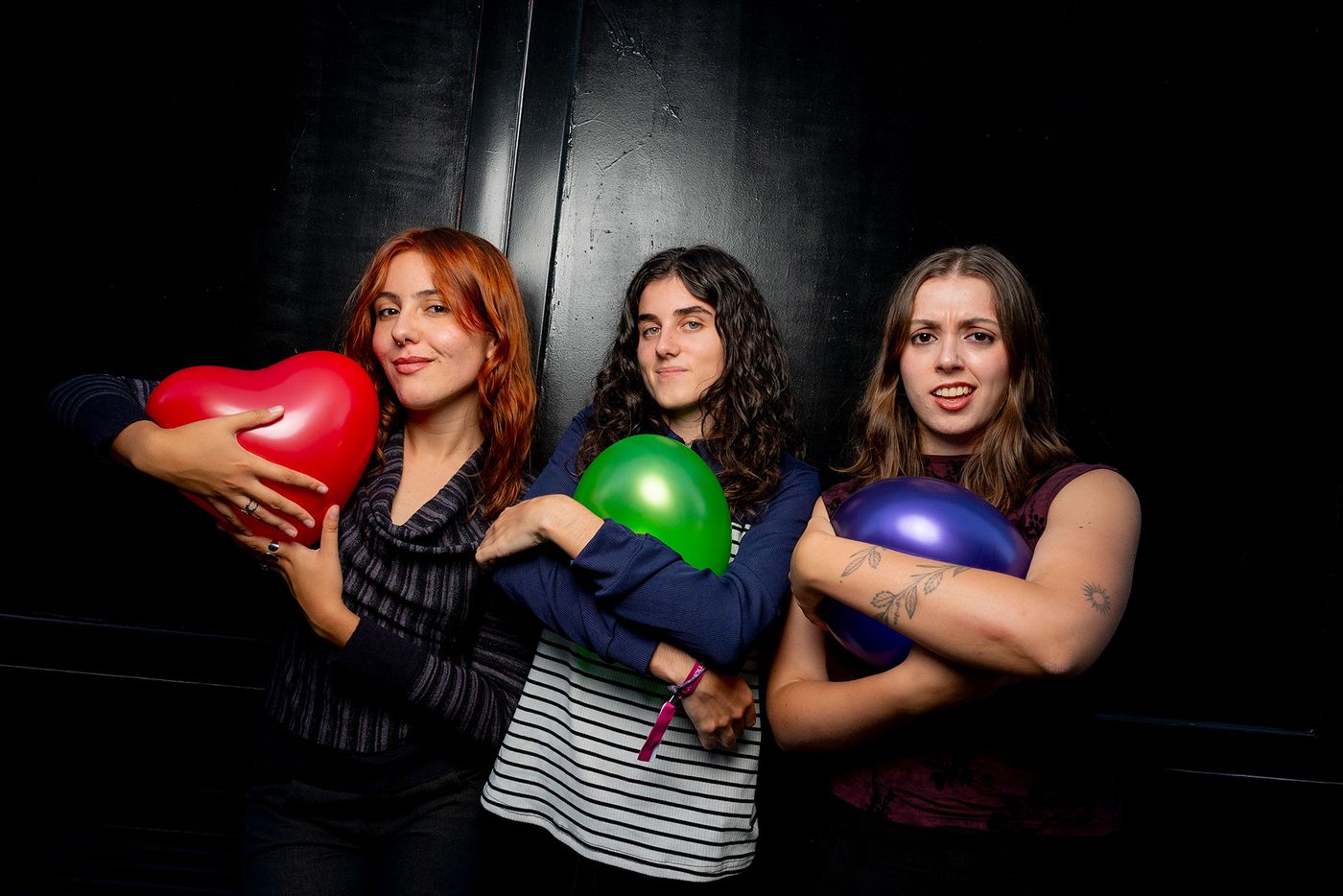 Lucía De Bunder, Elia Sempere y Laura Giner. Foto: Alfredo Arias