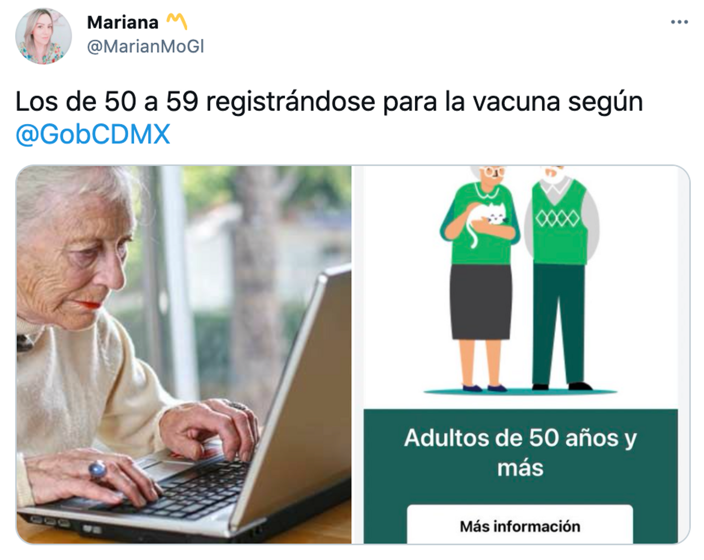 Ancianos... a los 50.
