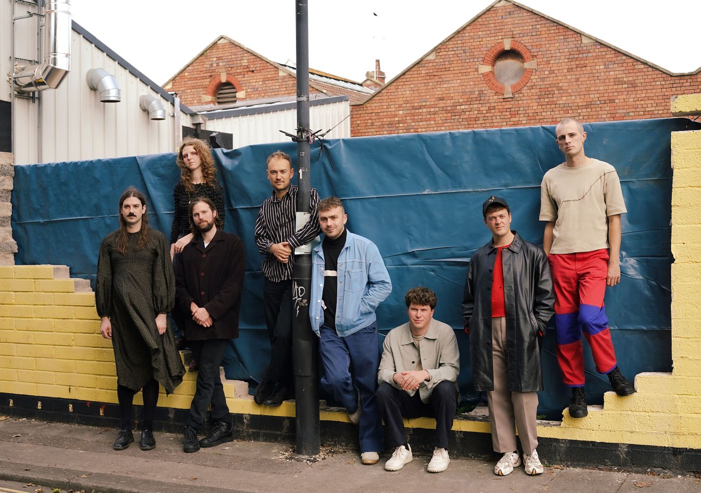 Alex, Magdalena, Oliver, Casper, Freddy, Hugh, Mike y Jasper: con ocho basta. Foto: Tom Whitson