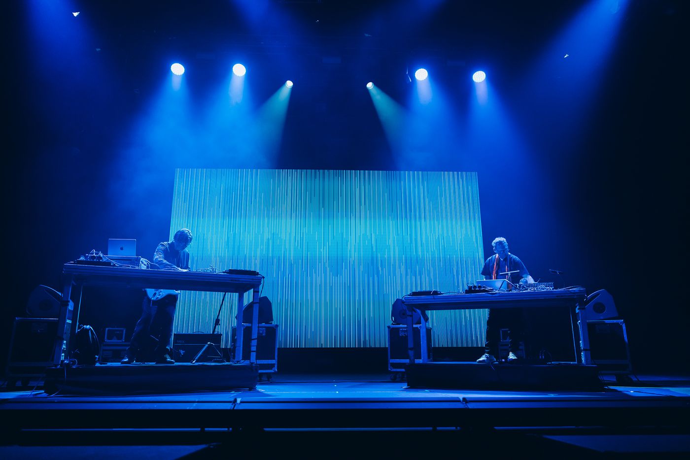 Fennesz y Alva Noto: Sakamoto en la memoria. Foto: Nerea Coll