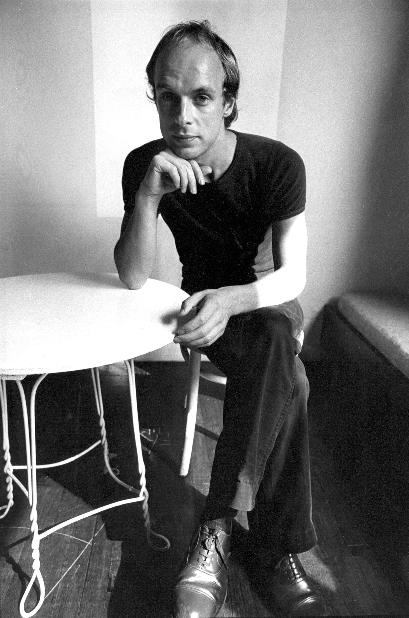 Eno en 1977. Foto: Roberta Bayley / Redferns (Getty Images)