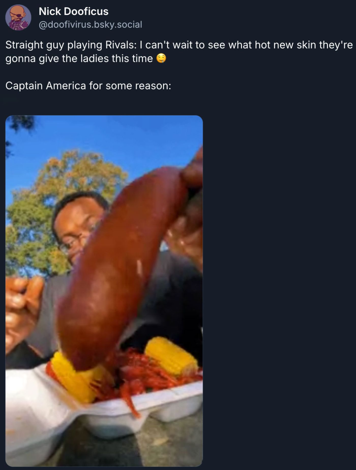 Capitán América por partes.
