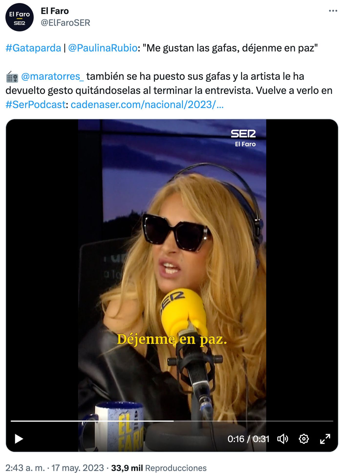 Huracán Paulina Rubio, el nude falso de Rosalía y la personalidad múltiple  de Lucía Etxebarría