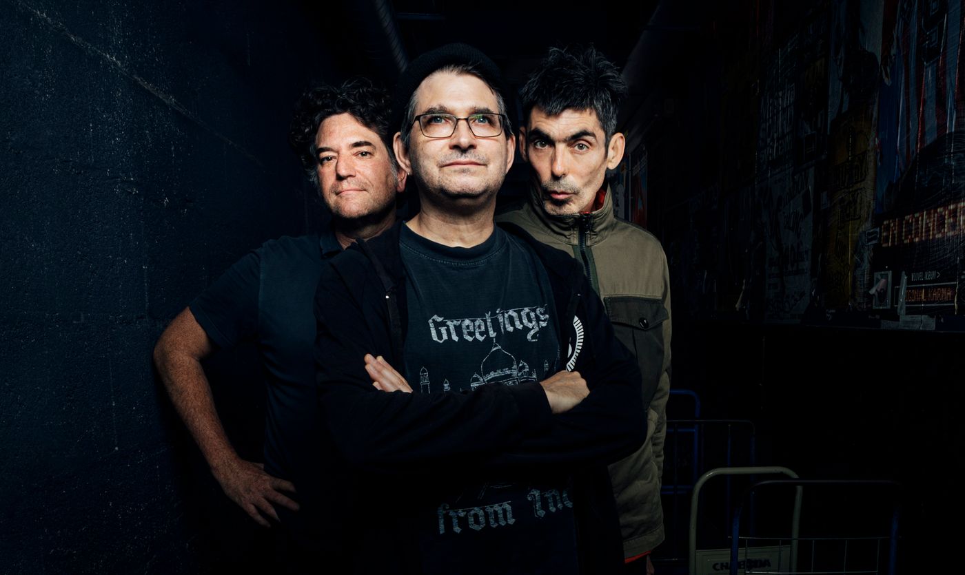 Shellac fueron Bob Weston, Steve Albini y Todd Trainer: trío perfecto.
