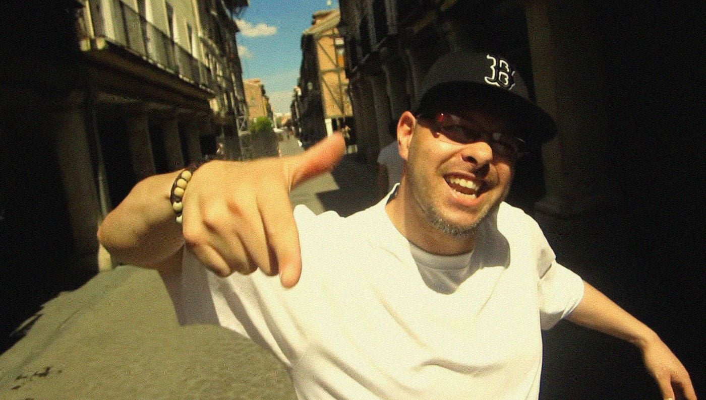 Dave Bee!, leyenda del hip hop en España.