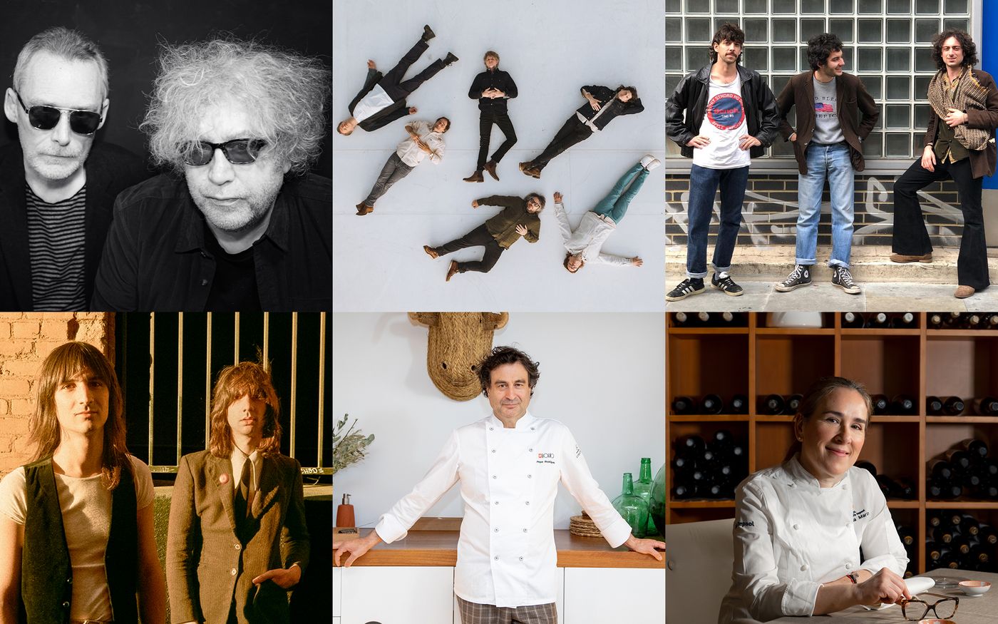 The Jesus And Mary Chain, Wilco, The Gulps, The Lemon Twigs, Pepe Rodríguez y Lola Marín.