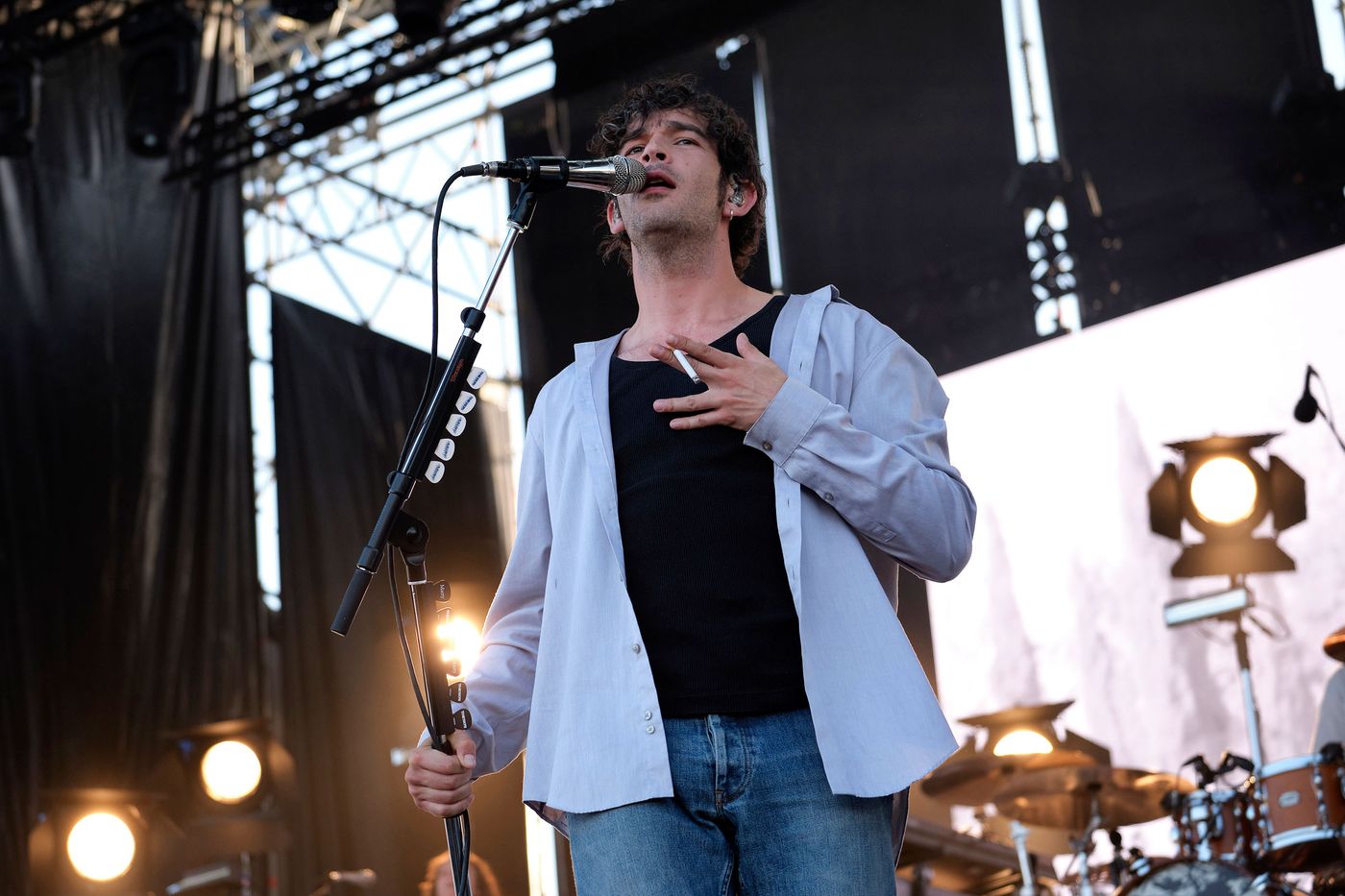 Matt Healy y The 1975: algo agridulce. Foto: Sergio Morales