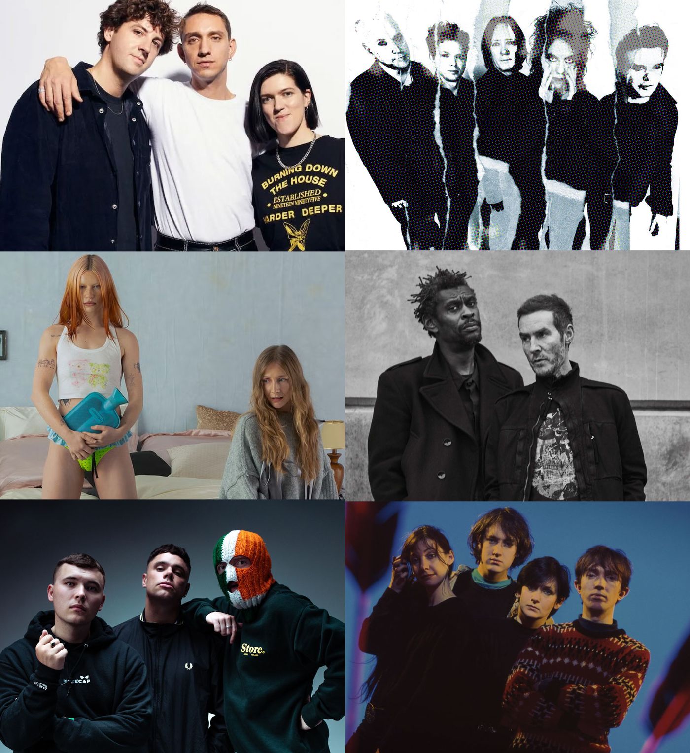 The xx, The Cure, Wet Leg, Massive Attack, KNEECAP y My Bloody Valentine.