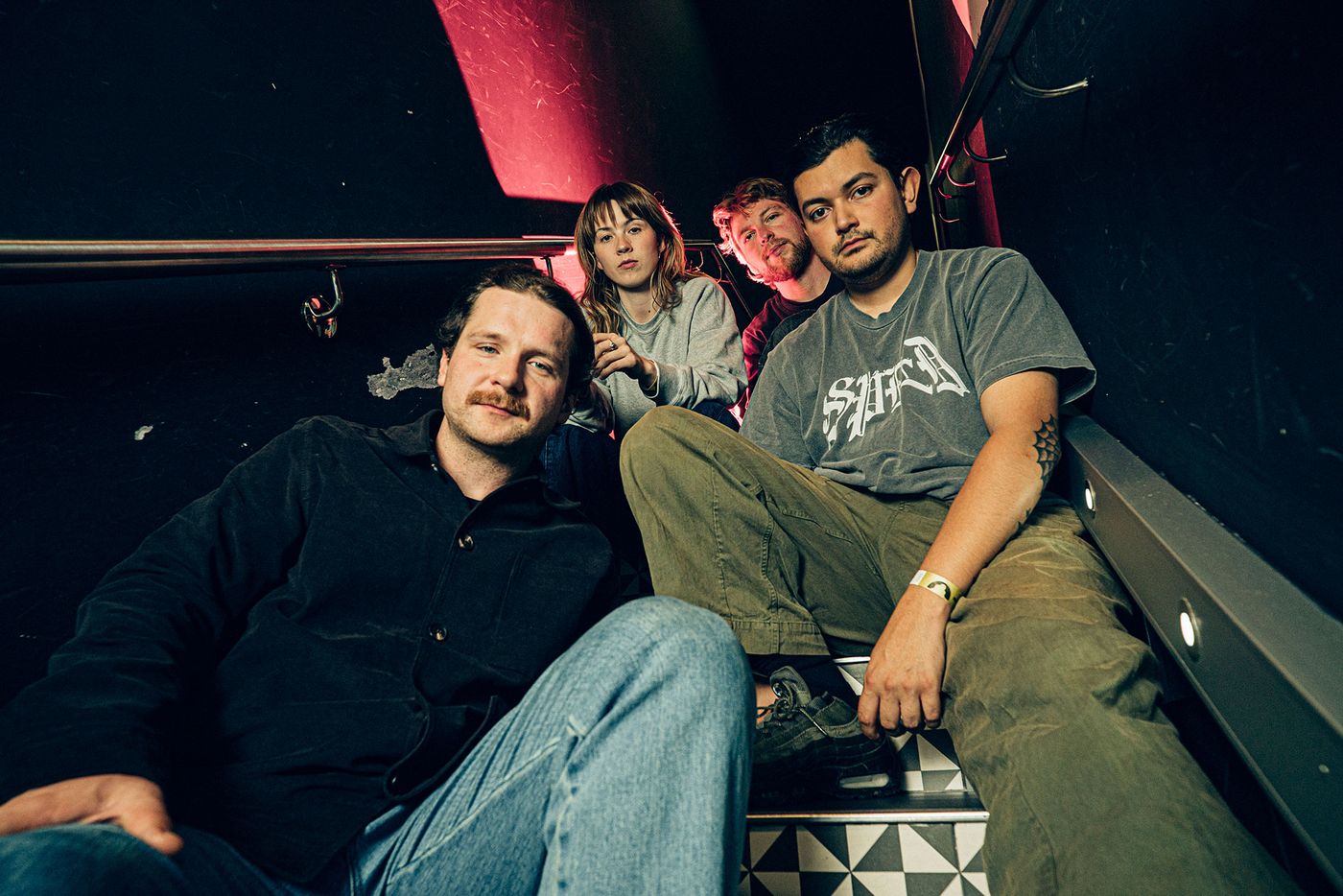 Jimmy Droughton, Maisie Everett, Daniel Devlin y Mike Bradvica. Foto: Alfredo Arias 