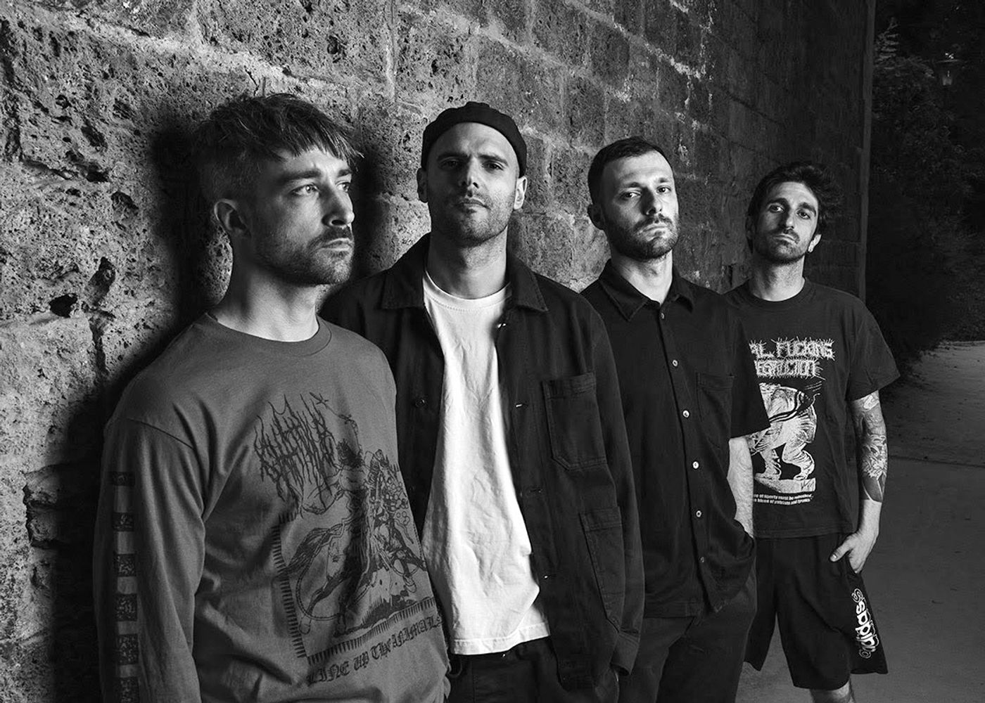 Post-hardcore en blanco y negro. Foto: Alex Le Mouroux