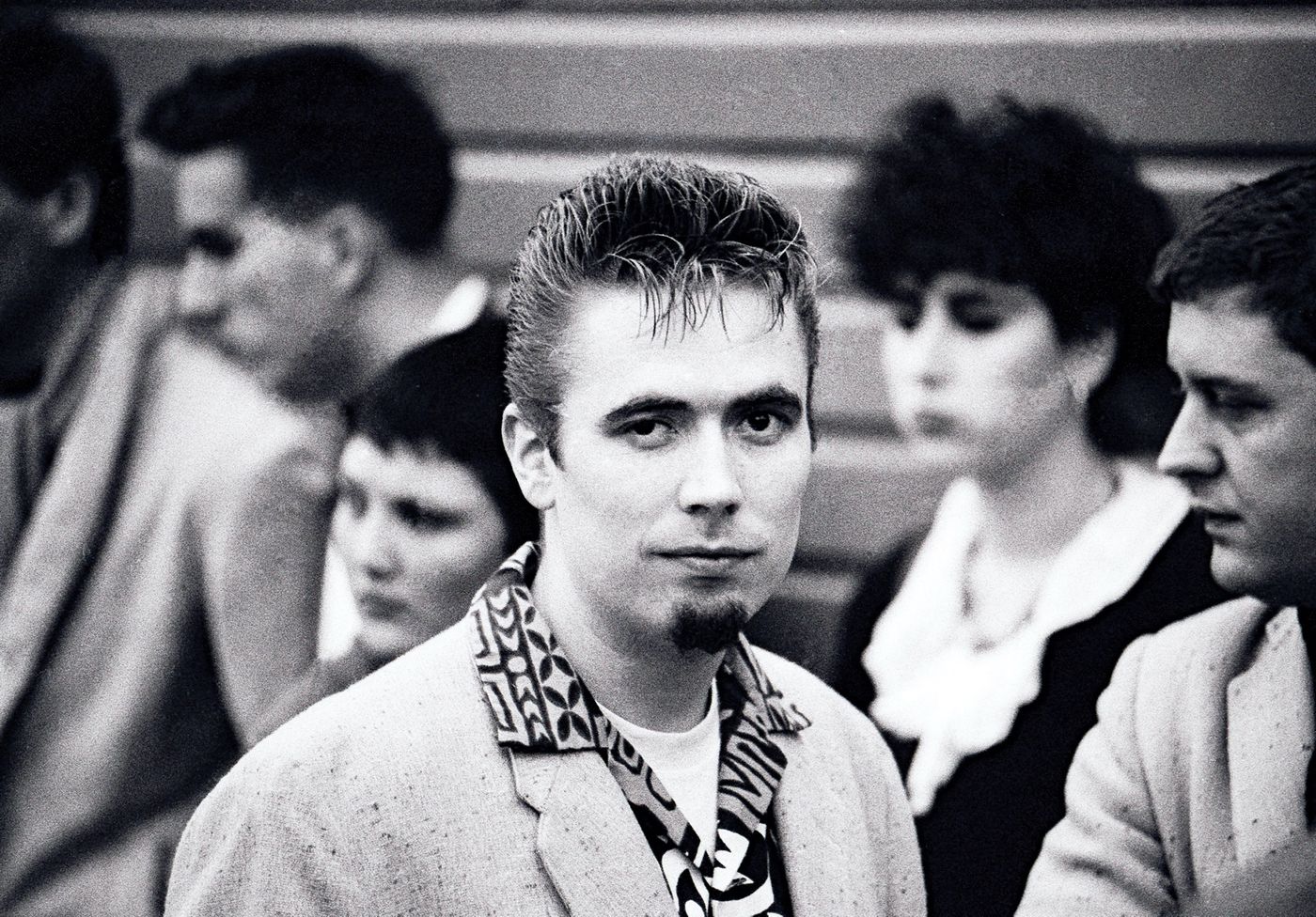 Jerry Dammers en 1981, con la mirada puesta en la ciudad fantasma. Foto: Steve Rapport (Getty Images)