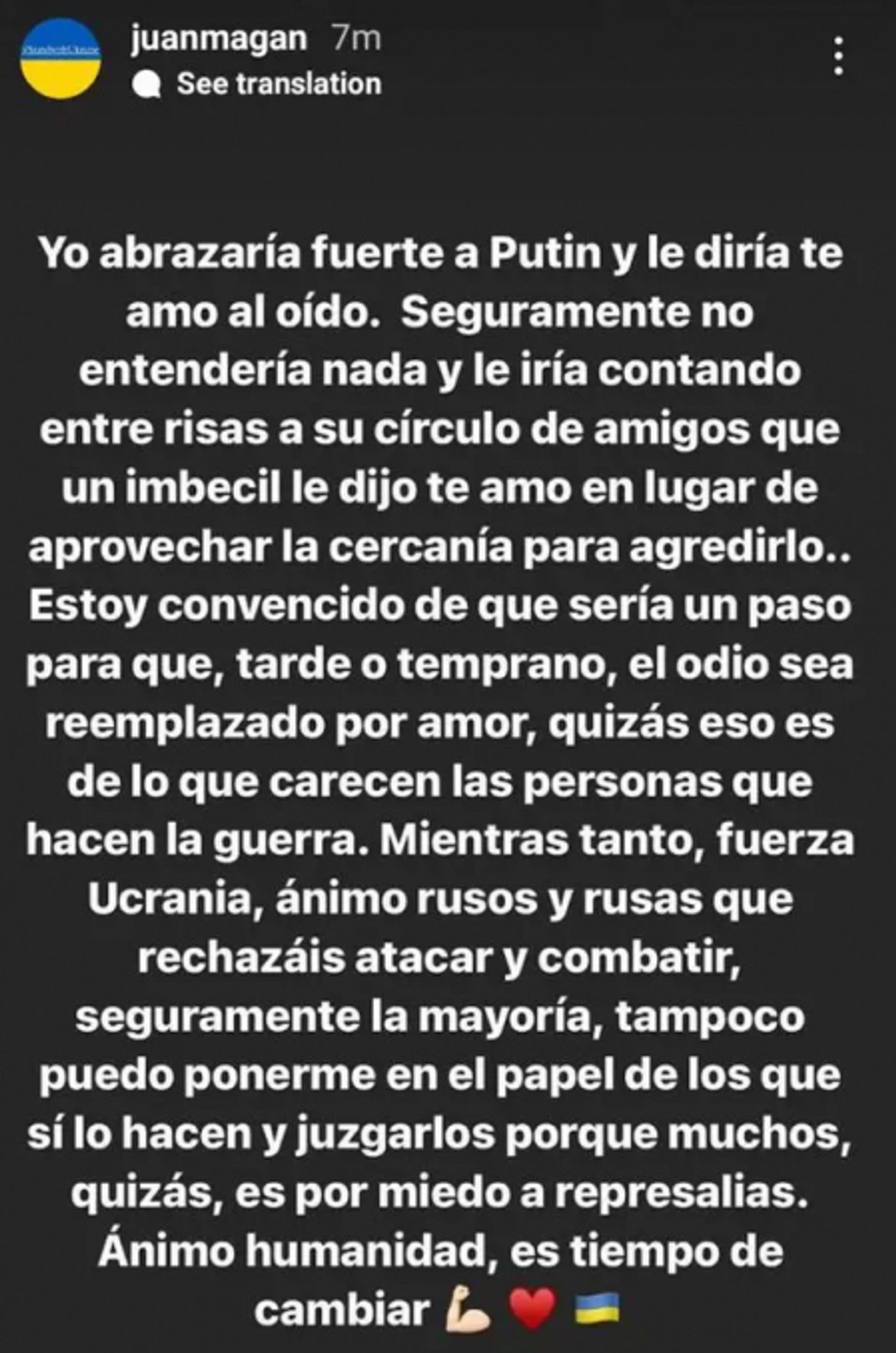 Juan Magán y su entusiasmo salvador.