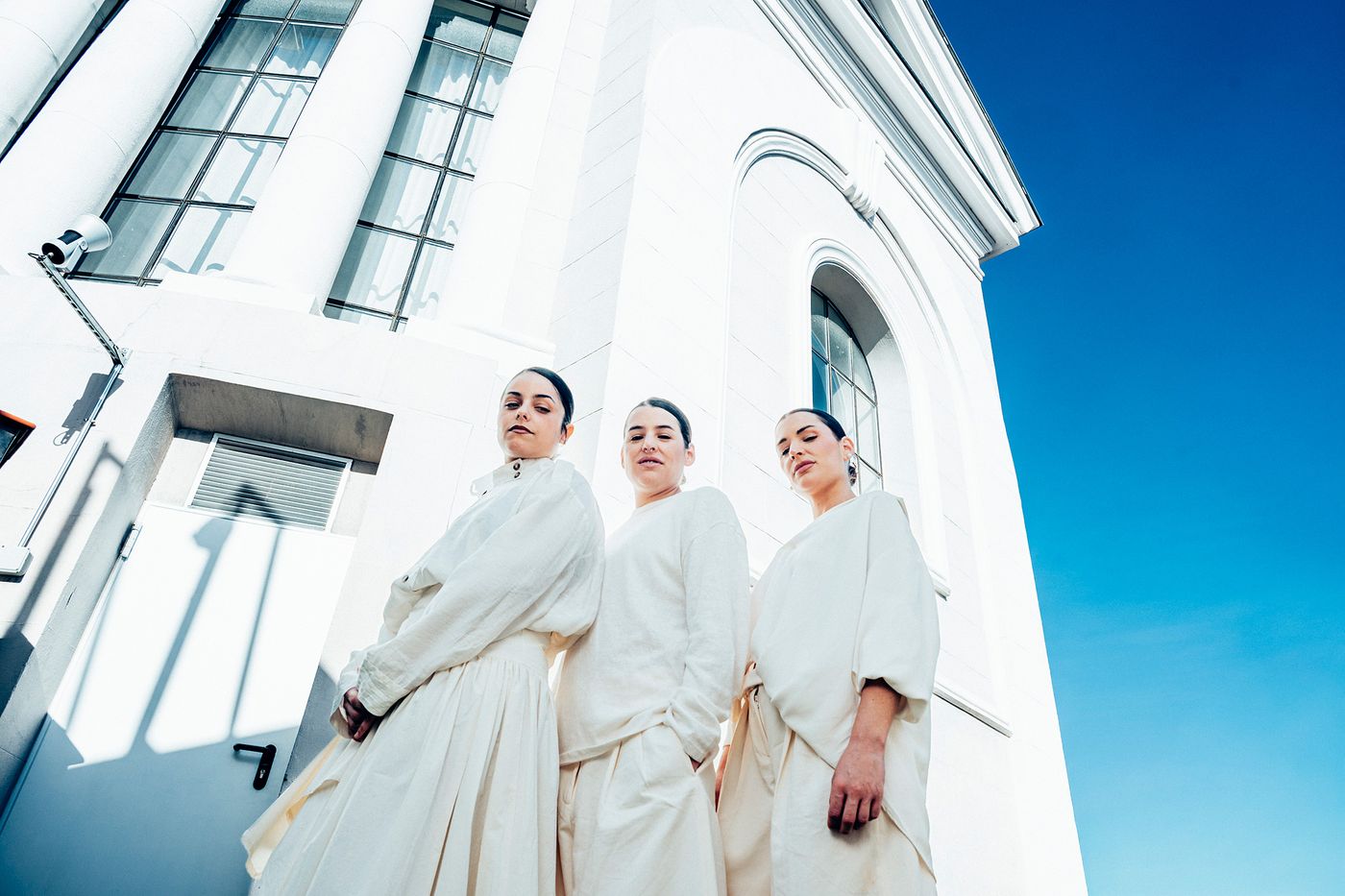 Aida Tarrío, Olaia Maneiro y Sabela Maneiro.