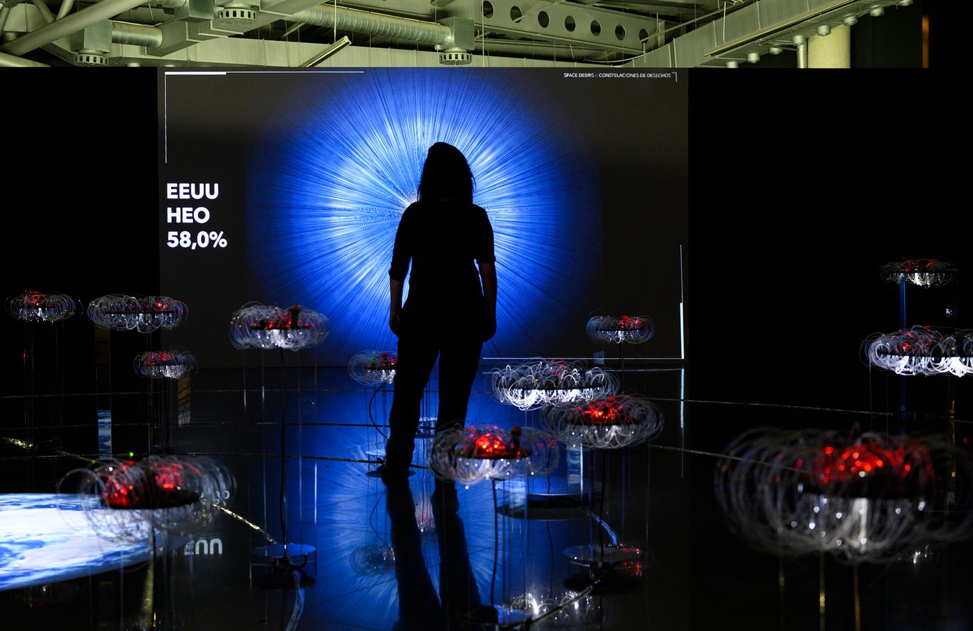 “Space Debris”, la constelación de desechos. Foto: Markus Schroll