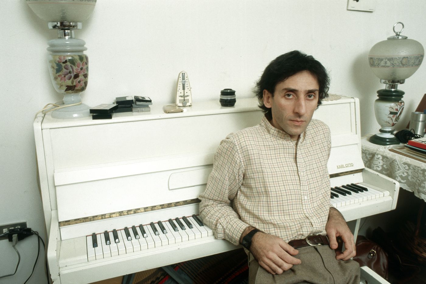 Battiato, un clásico. Foto: Angelo Deligio / Mondadori (Getty Images)