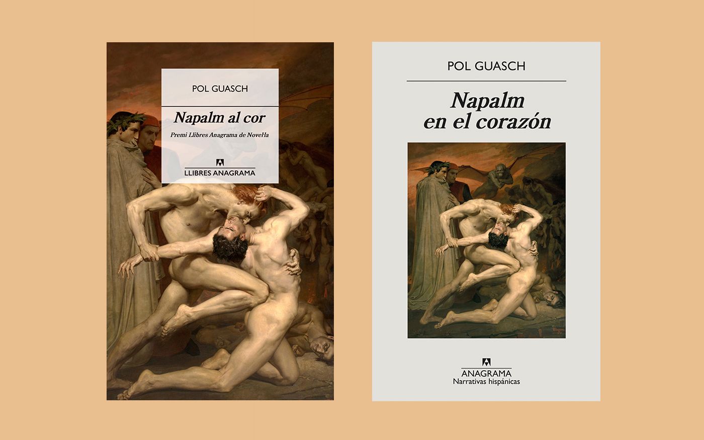  En catalán y en castellano: “Napalm en el corazón”.