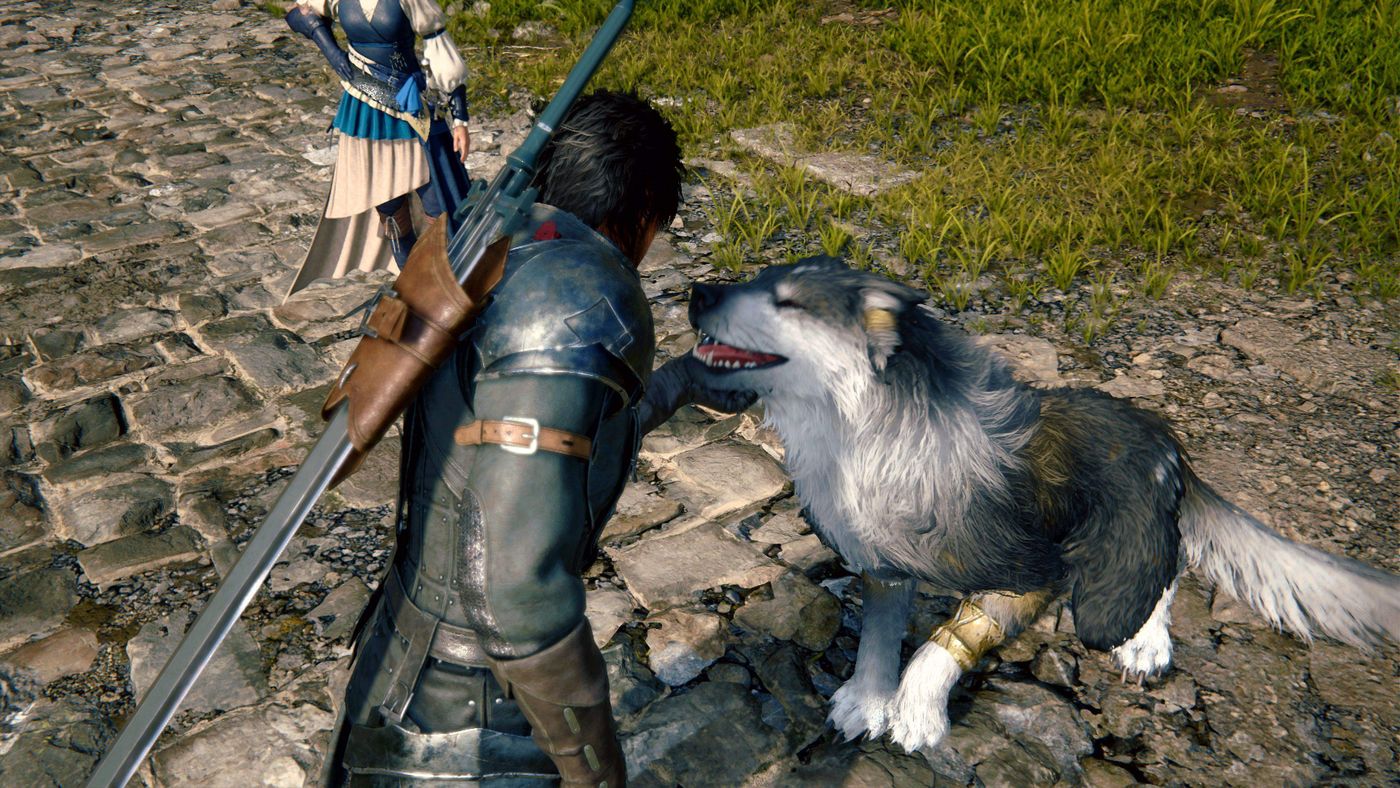 Torgal, tu fiel can, es el único personaje que te acompaña a la lo largo de toda la historia. © Square Enix Co. Ltd. All Rights Reserved